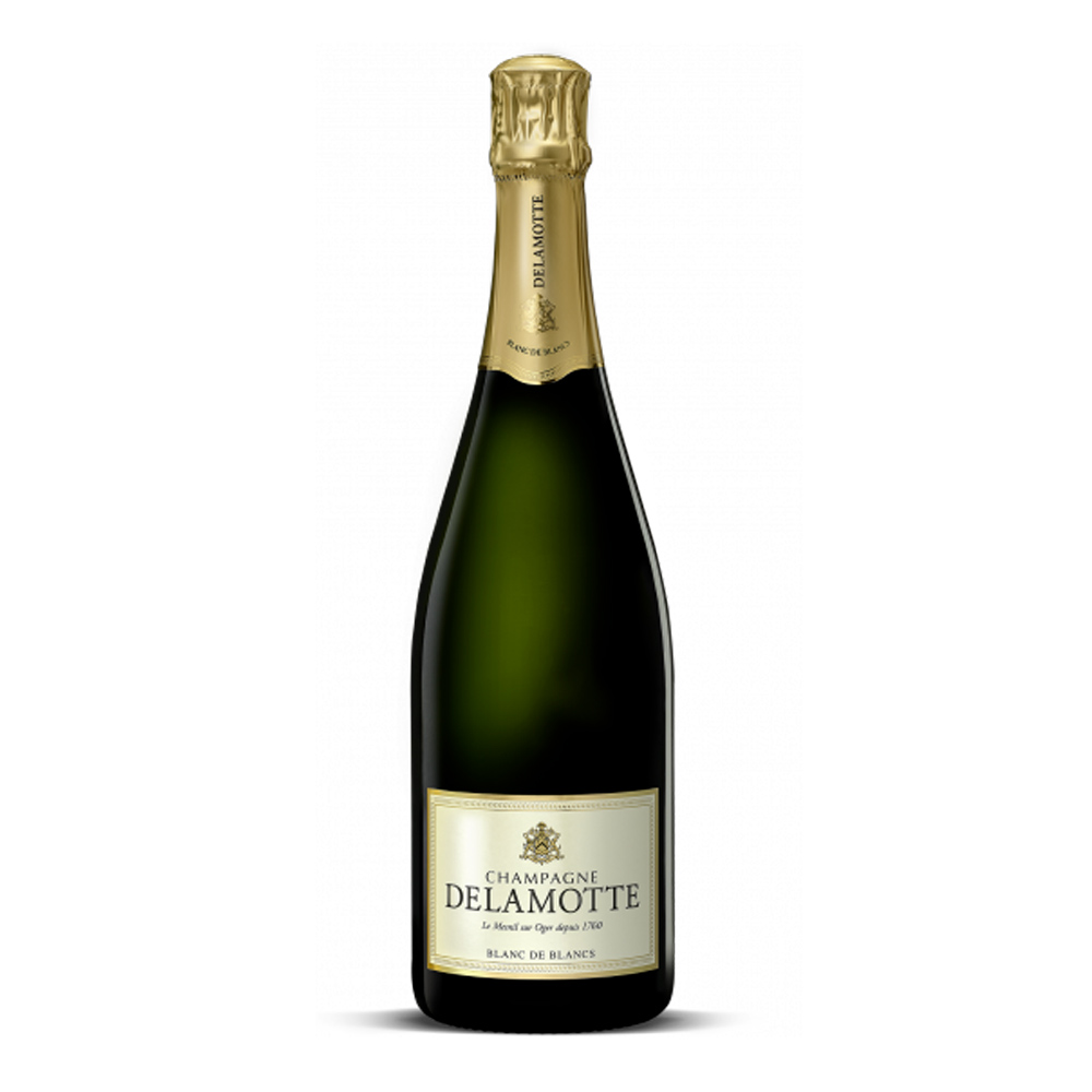 Featured image for “Champagne Brut Blanc de Blancs AOC Delamotte”