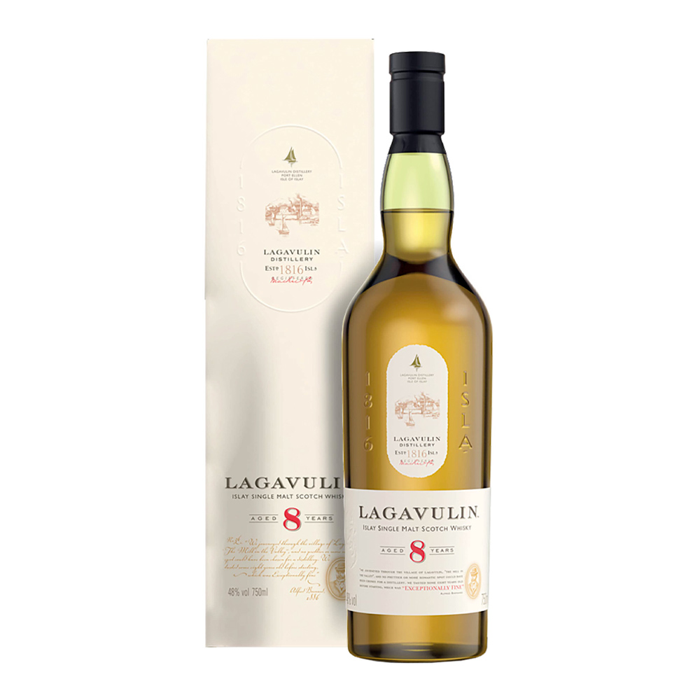Featured image for “Lagavulin 8 Anni Single Malt Scotch Whisky (Astucciato)”